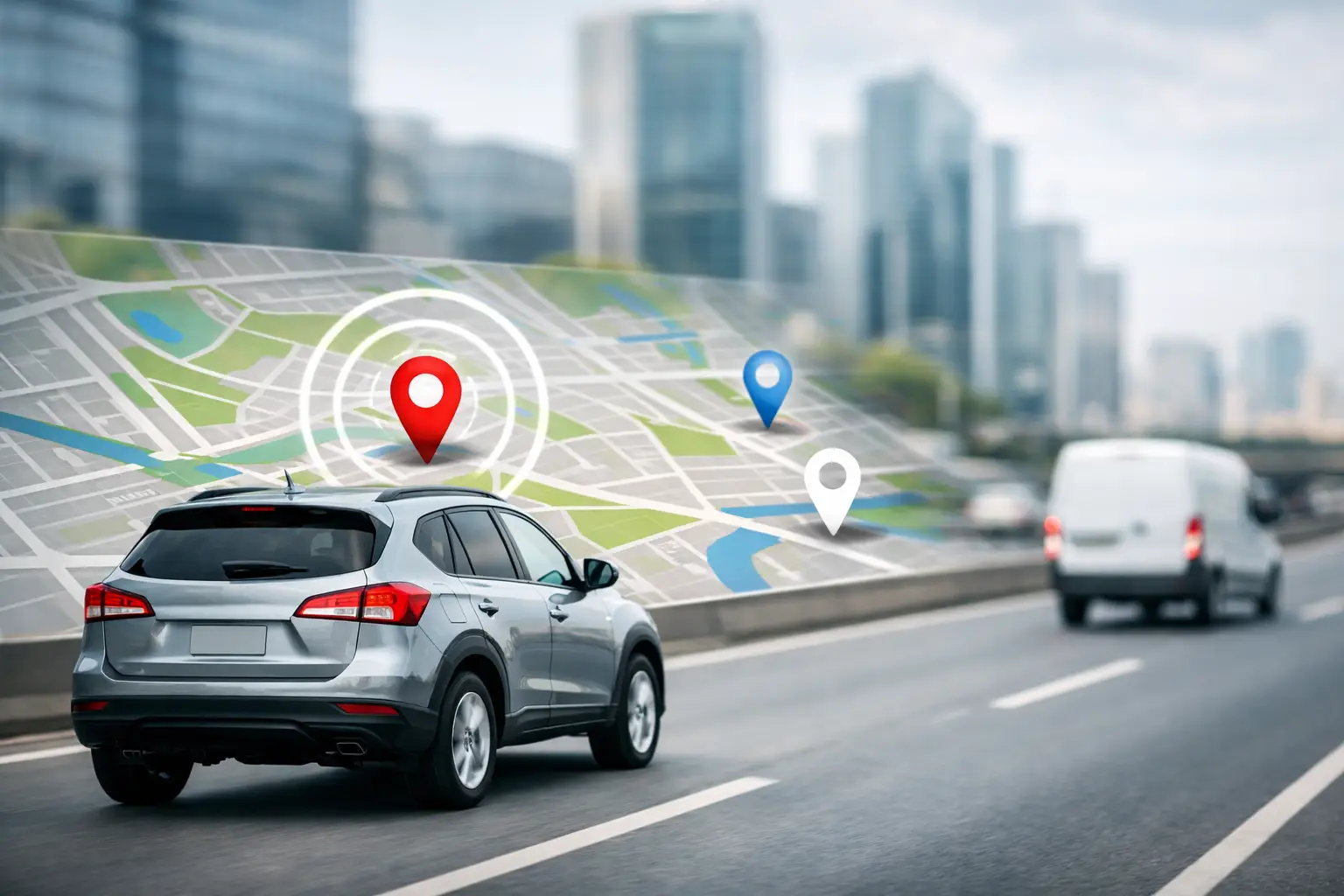 Geolocalización vehicular en tiempo real