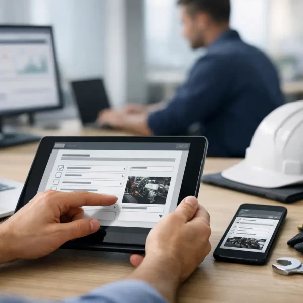 Partes de trabajo digitales para ganar control