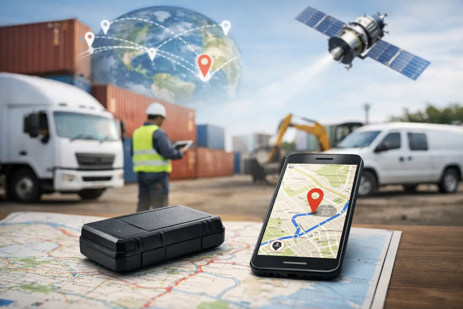 Sensores GPS para control de activos
