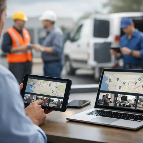 Cómo supervisar equipos móviles con control real