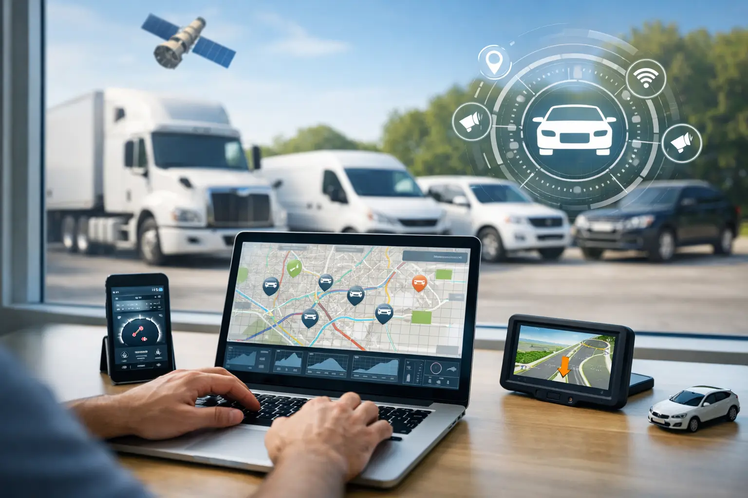 Software de telemática vehicular para flotas