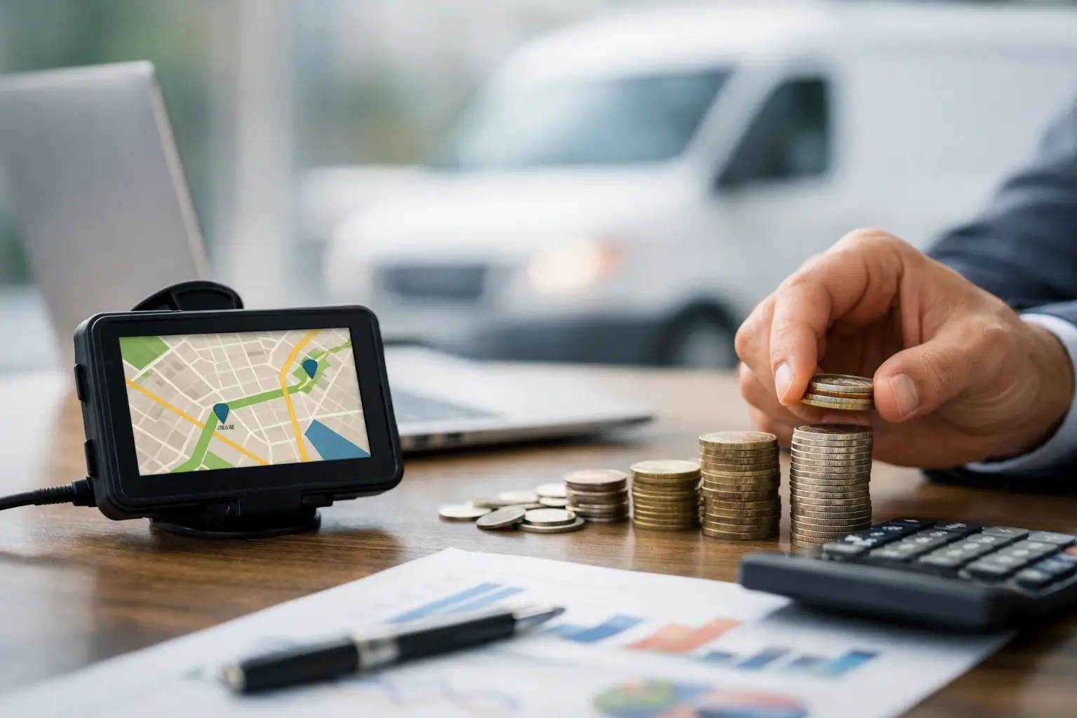 Cuánto ahorra un GPS empresarial al mes